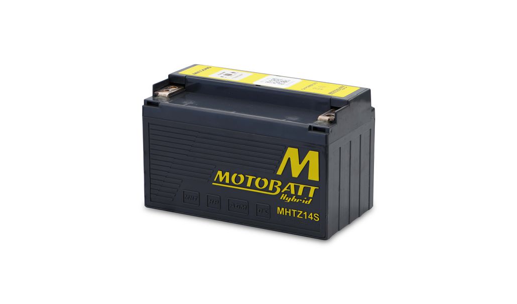 Motobatt Hybrid 12V 7AH Battery MHTZ14S Replaces YTR9BS, YTX9, YTX9BS