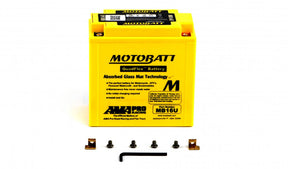 Motobatt AGM 12v 21.2Ah Battery MB16U Replaces YB16BA, YB16BA1, YB16BA2