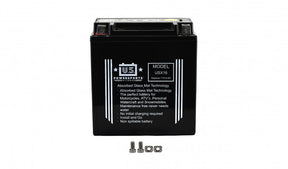 US Powersports AGM 12v 16AH Sealed Battery USX16 Replaces YTX16-BS