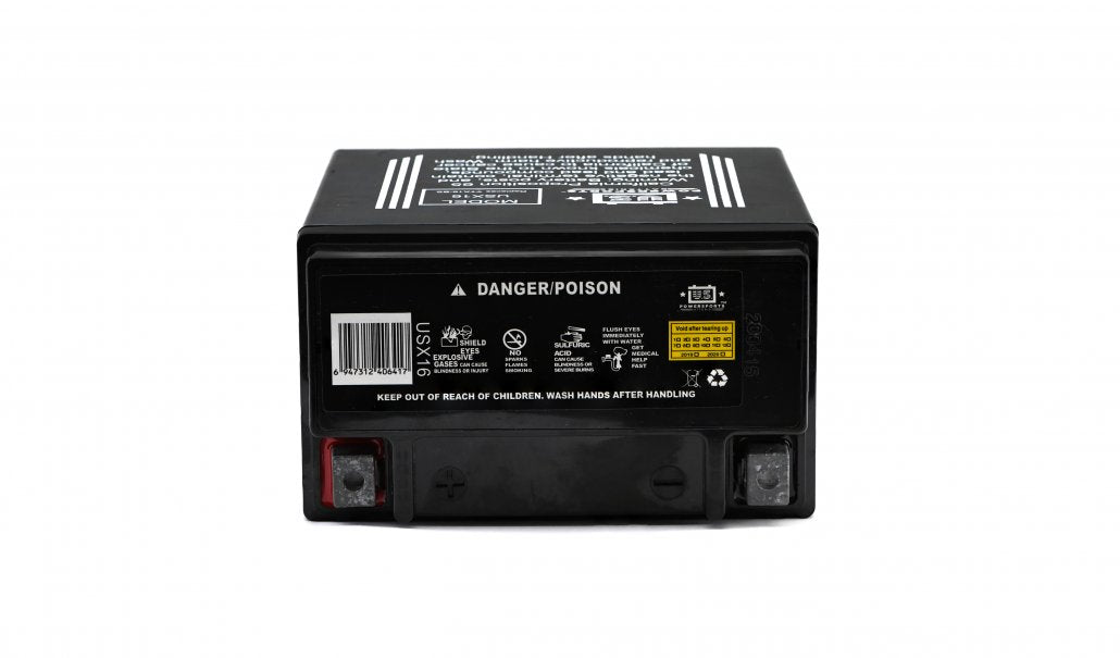 US Powersports AGM 12v 16AH Sealed Battery USX16 Replaces YTX16-BS