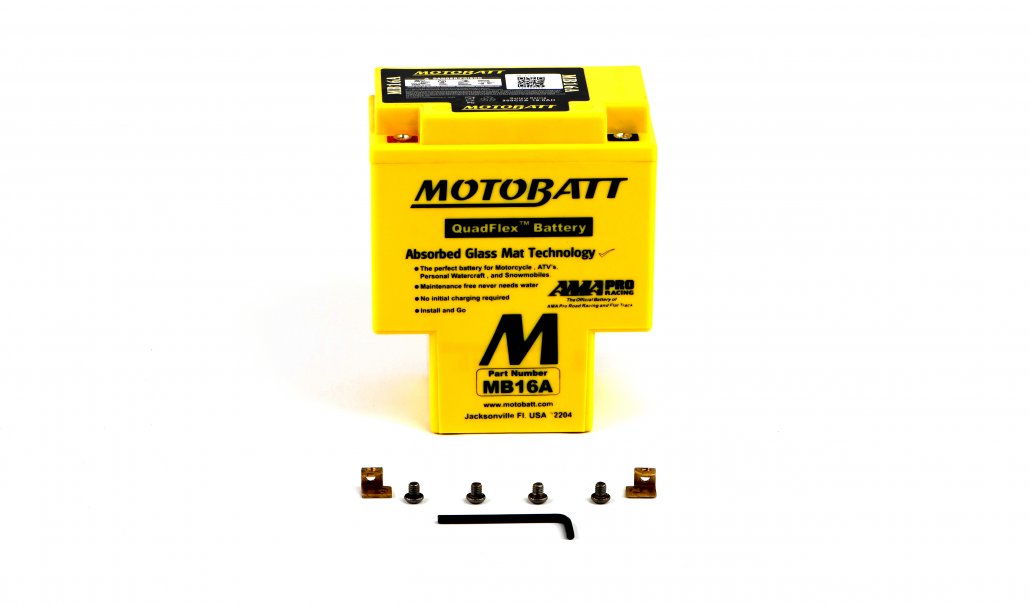 Motobatt AGM 12v 20.1Ah Battery MB16A Replaces HYB16AA