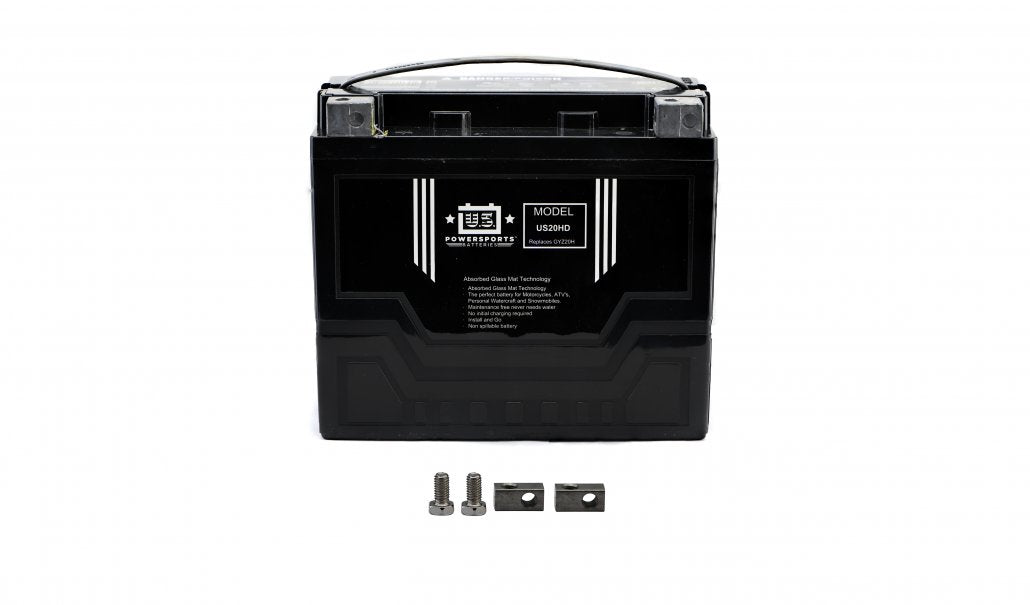 US Powersports AGM 12v 20AH Sealed Battery US20HD Replaces GYZ20H