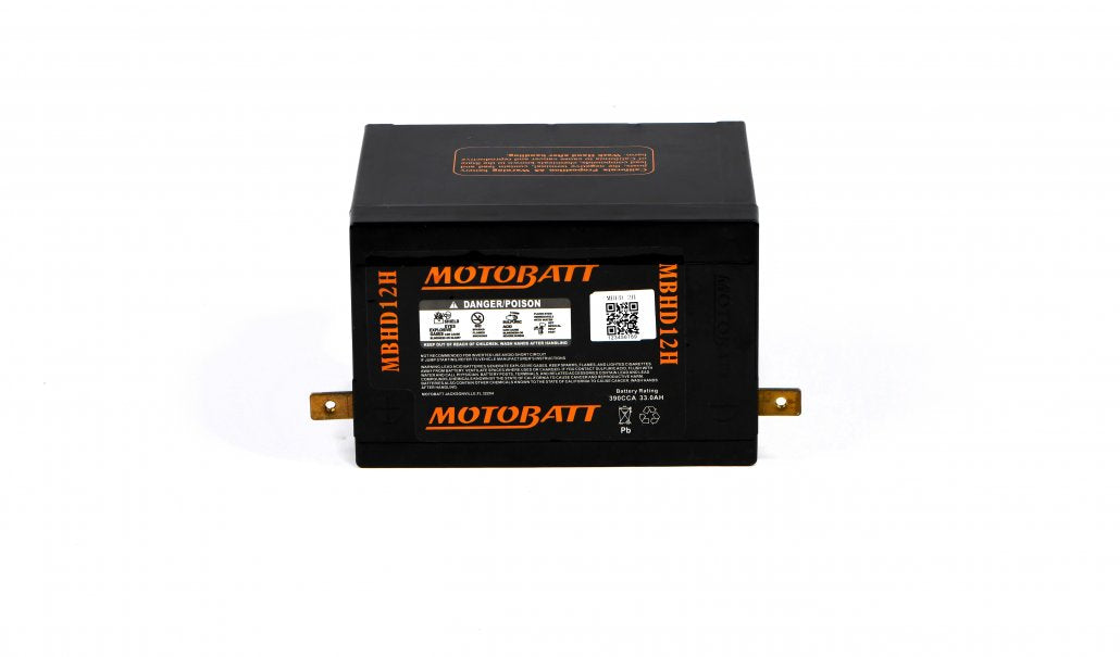 Motobatt AGM 12v 35.0Ah Battery MBHD12H Replaces YHD-12H