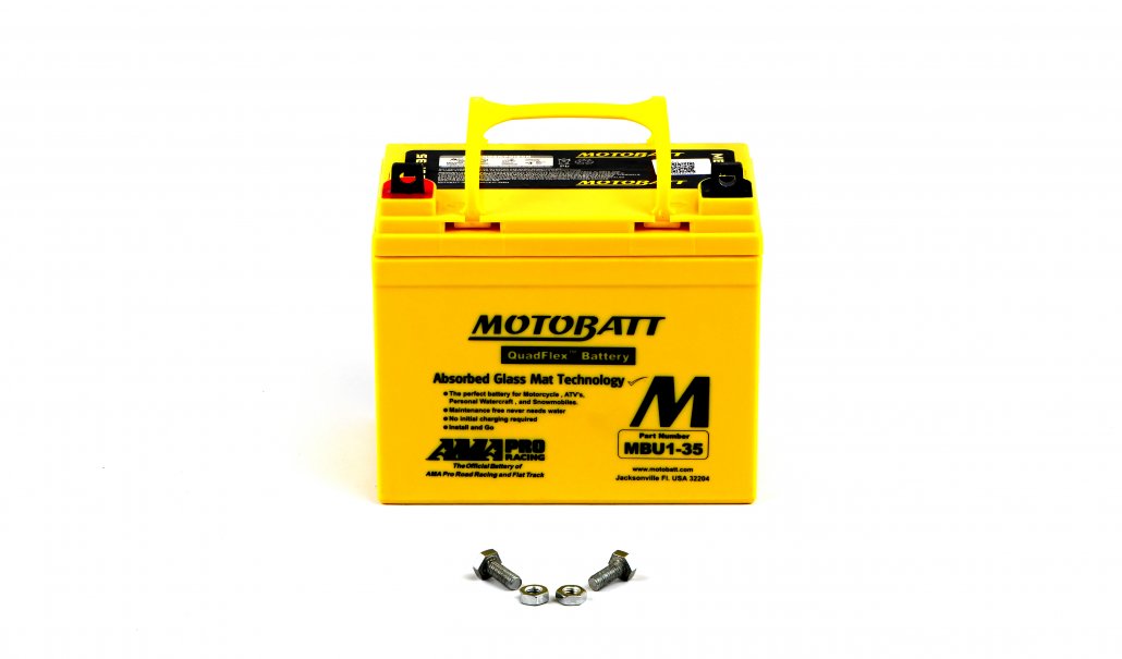 Motobatt AGM 12v 37.1Ah Battery MBU1-35 Replaces U1-7, U1-9, U1-32