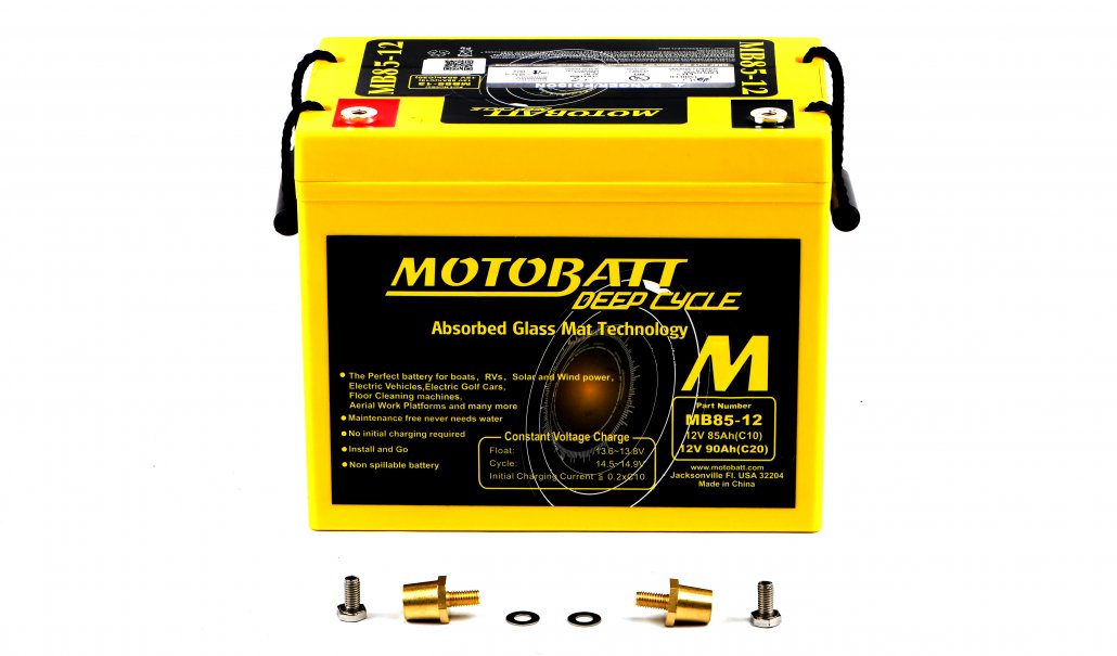 Motobatt Deep Cycle 12v 90Ah Battery MB90-12