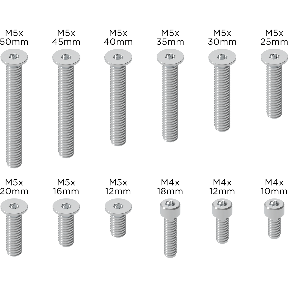 Quad Lock Replacement Screw Set
