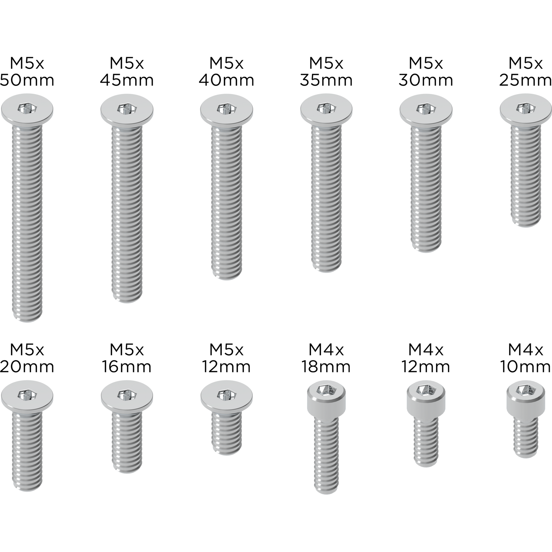Quad Lock Replacement Screw Set
