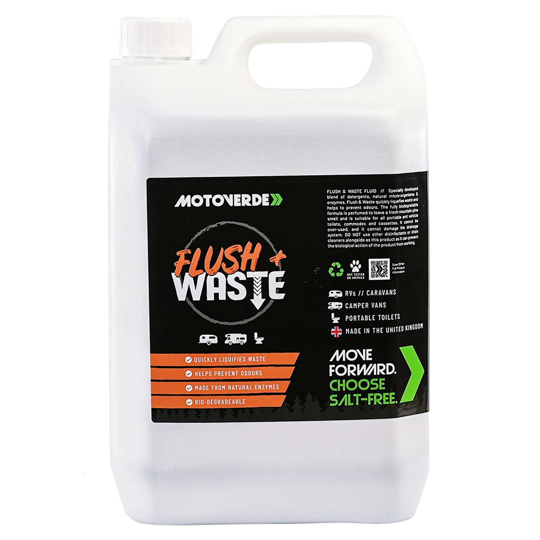 Motoverde Flush & Waste Fluid 5 Litre