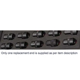 Bikeservice Tools Spoke Torque Replacement Head Steel 6.30 mm S