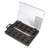 Bikeservice Tools 22pcs Spoke (Fixed torque /  not adjustable) wrench Set w steel ends