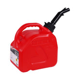 Vespa Lambretta Scooter Fuel Petrol Can with Push To Pour Nozzle – Red 5 Litre