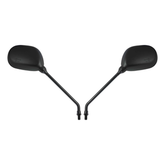 Black Universal Pair of Mirrors with 10mm Fitting R/H Th - Beedspeed