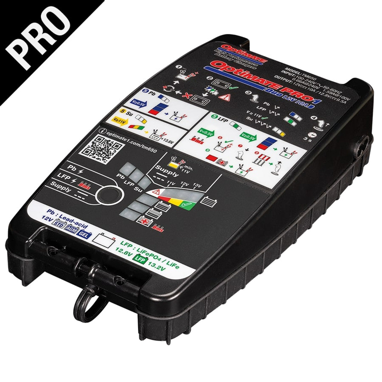 OptiMate PRO-1 Duo 12V Charger - Beedspeed