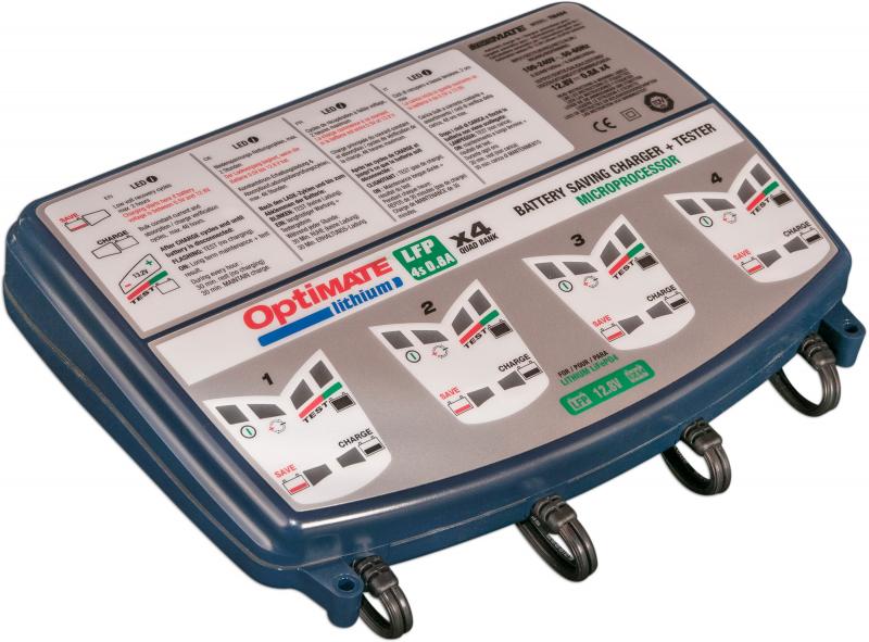 OptiMate Lithium 0.8A x 4 Battery Care Home - Beedspeed