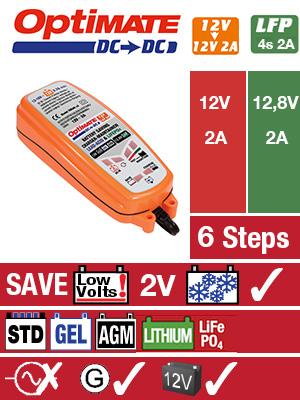 OptiMate DC Battery Charger/Optimiser - Beedspeed
