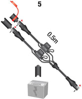 Optimate O5 Fused Y Splitter - Beedspeed