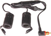 Optimate O36 DIN Plug to 2 x Cig Socket - Beedspeed