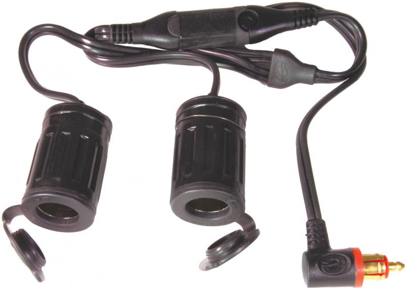 Optimate O36 DIN Plug to 2 x Cig Socket - Beedspeed
