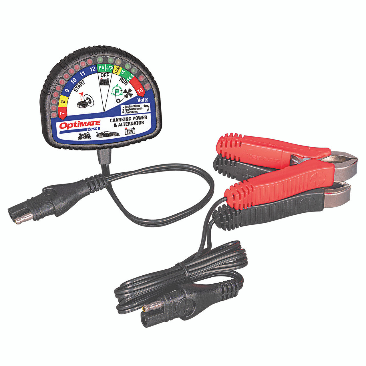 Optimate TS120 Battery/Alternator Tester - Beedspeed