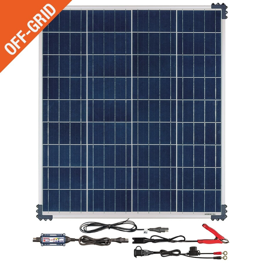Optimate Solar 80W Battery Charger Travel Kit - Beedspeed