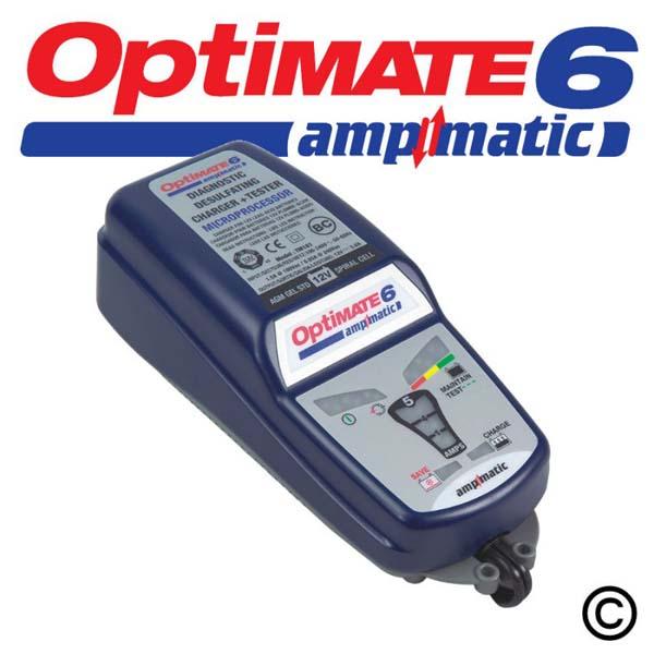 OptiMate 6 12V 6A BATTERY CHARGER - Beedspeed