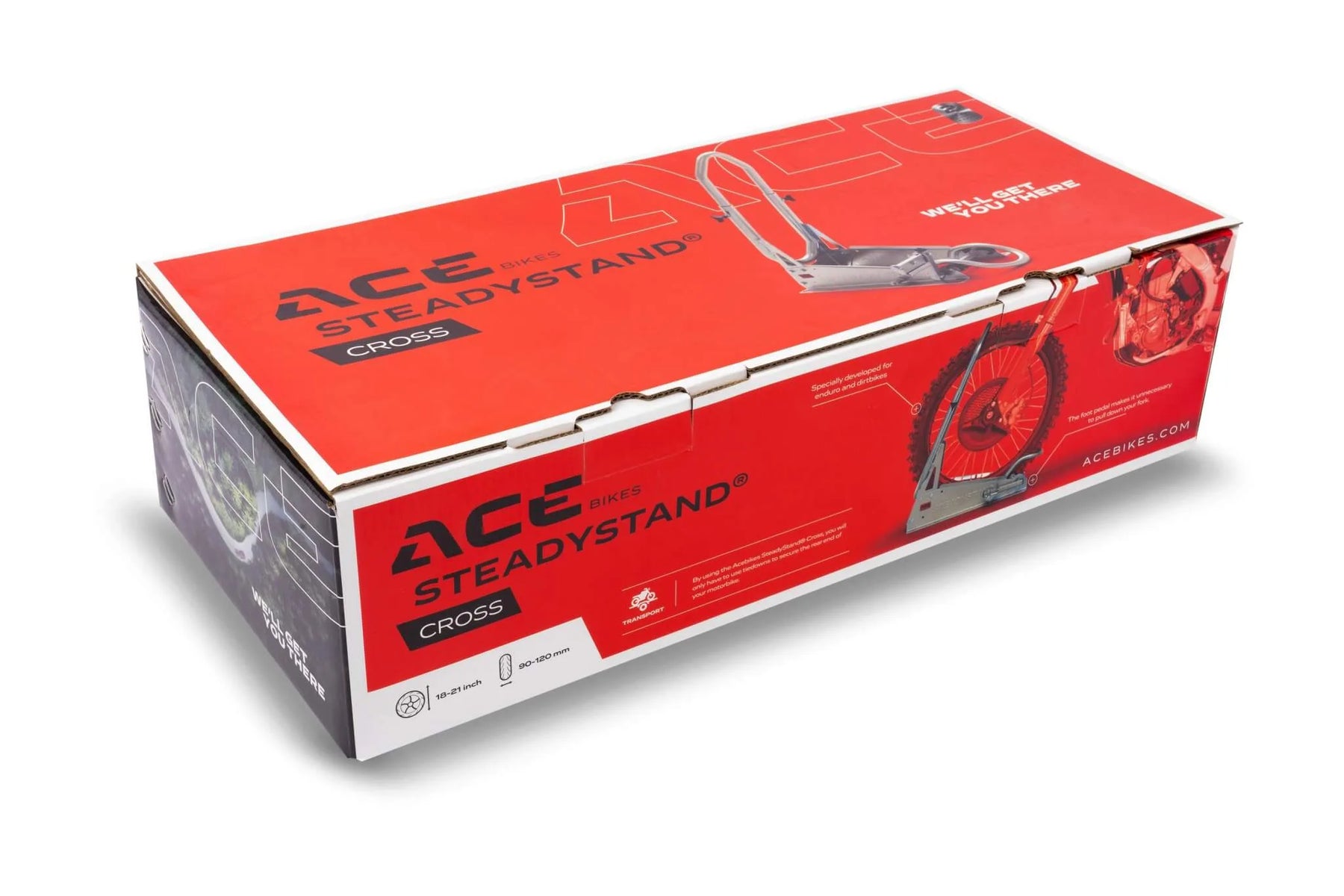 AceBikes Steadystand Cross Front Wheel Stand - Beedspeed
