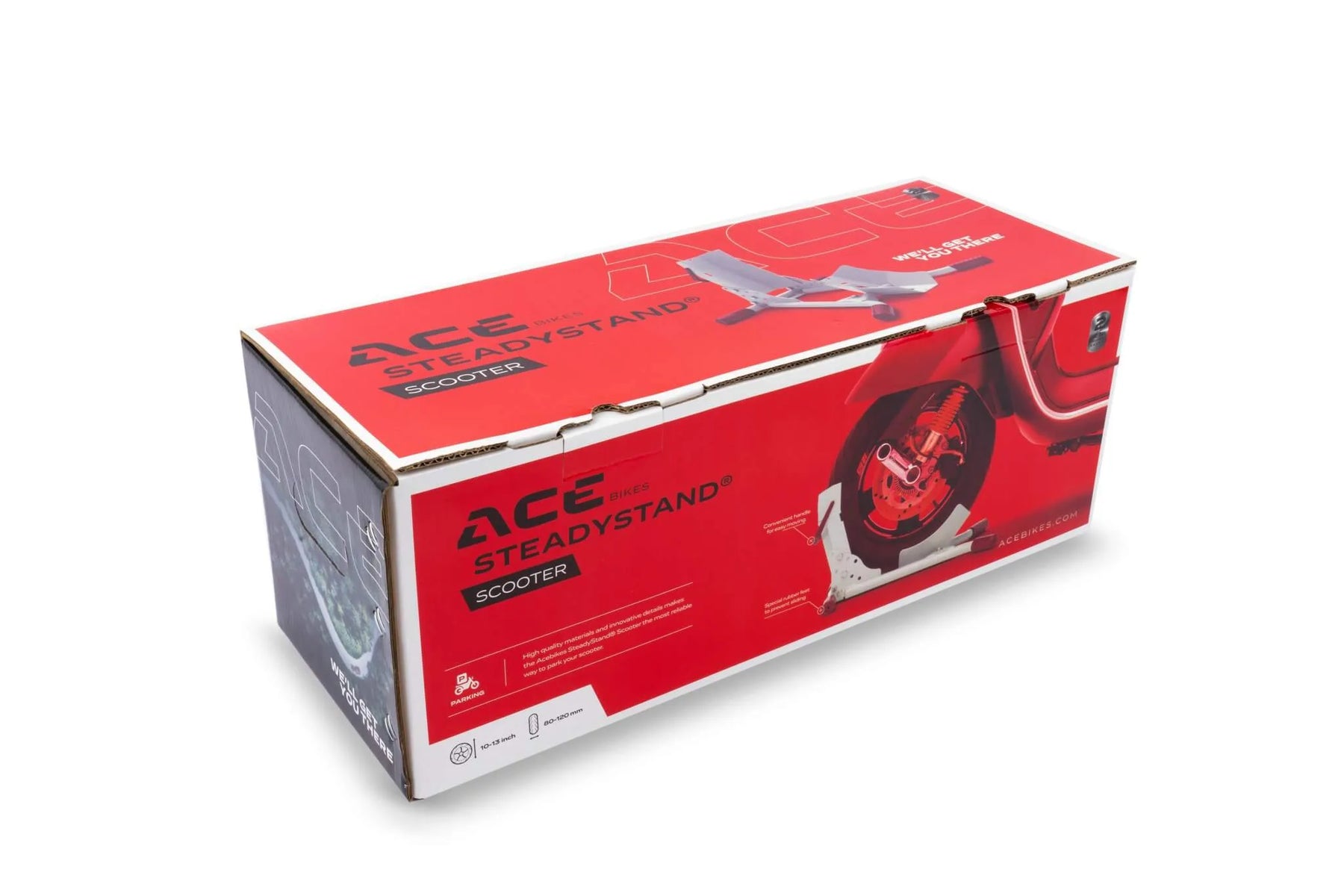 AceBikes TyreFix Motorcycle Transport Tie Down Ratchet Strap System - Beedspeed