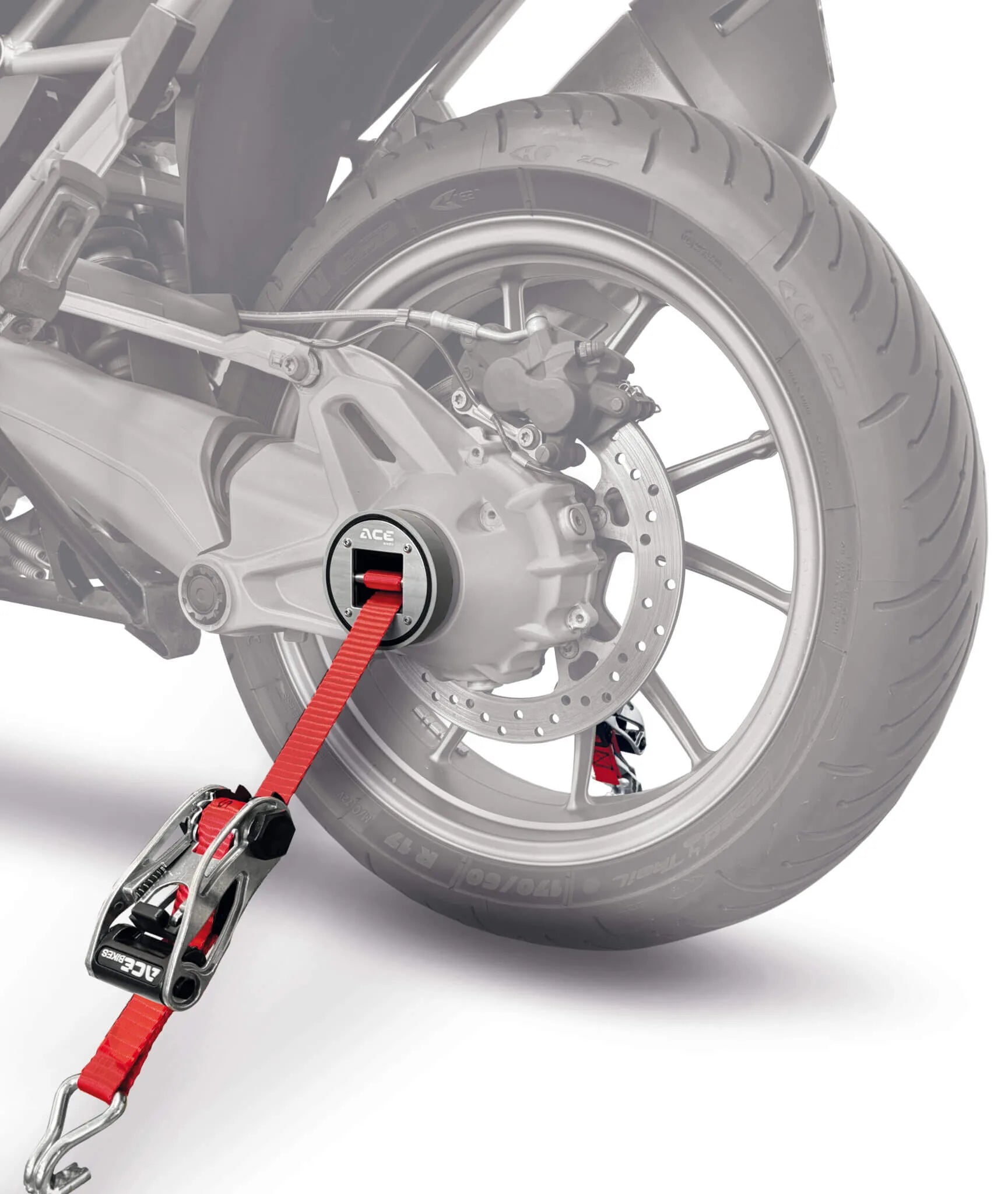 AceBikes CapStrap Motorcycle Wheel Tie-Down System - Beedspeed