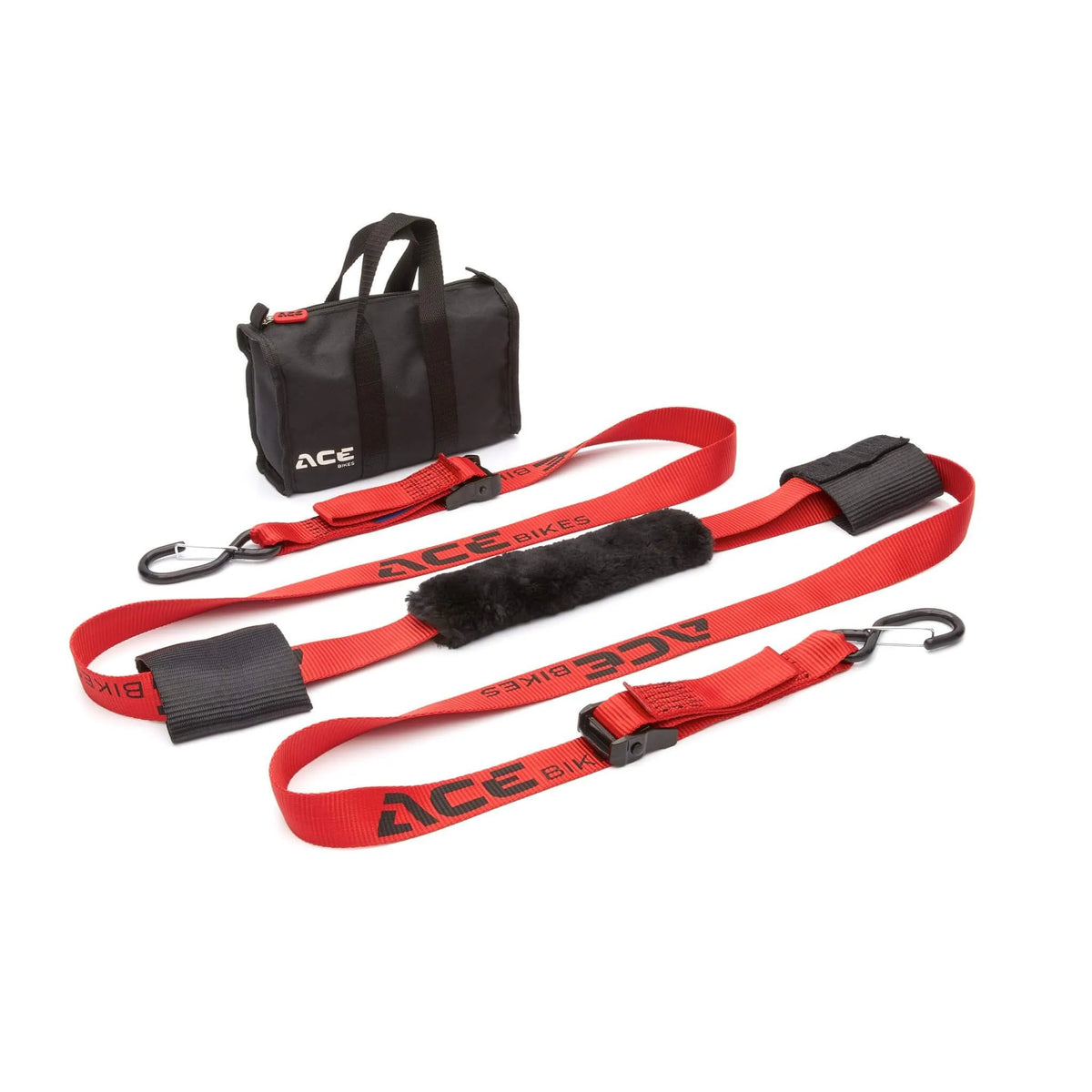 AceBikes Buckle Up Motorcycle Tie-Down Strap One-Piece Heavy Duty - Beedspeed