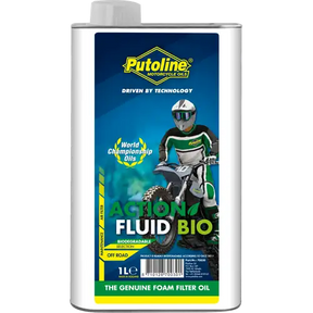 Putoline Action Fluid Bio 1 Litre and Bio Foam Air Filter Oil Spray 600ml Combo Pack