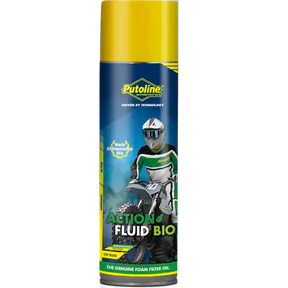 Putoline Action Fluid Bio 1 Litre and Bio Foam Air Filter Oil Spray 600ml Combo Pack
