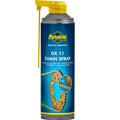 Putoline DX11 High Performance On/Off Road Chain Spray Lube Travel Kit 500ml + 75ml