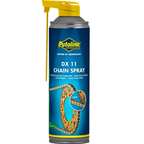 Putoline DX11 High Performance On/Off Road Chain Spray Lube and Engine Degreaser 600ml + 500ml