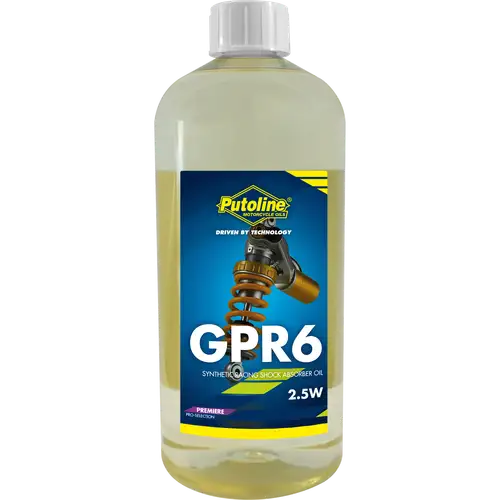 Putoline GPR 6 2.5w Premium Motorcycle Shock Absorber Oil 1 Litre