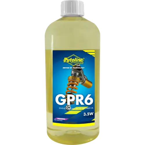 Putoline GPR 6 3.5w Premium Racing Motorcycle Shock Absorber Oil 1 Litre