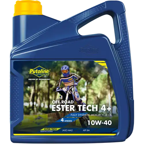 Putoline Ester Tech Off Road 4+ 10W40 Fully Synthetic Motorcycle Oil 4 Litre