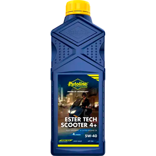 Putoline Ester Tech Scooter 4T+ 5W/40 Fully Synthetic Scooter Oil 1 Litre