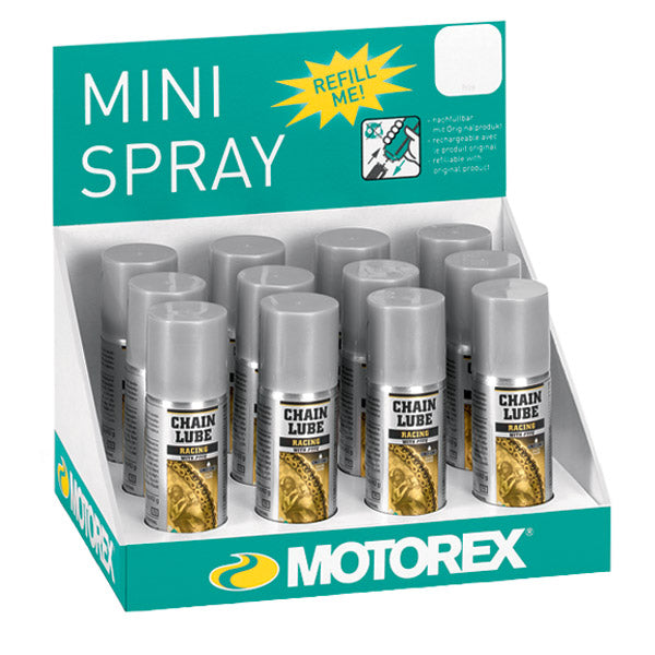 Motorex Chainlube 622 Racing White Chainlube 56ml display box of 12