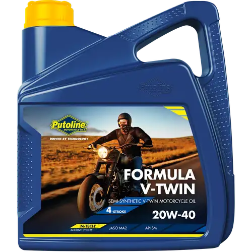 Putoline Formula V-Twin Semi Synthetic 20w40 4 Stroke Oil 4 Litre