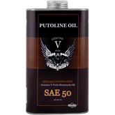 Putoline Genuine V-Twin SAE 50W Mineral Motorcycle Engine Oil 1 Litre