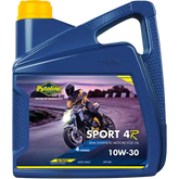 Putoline Sport 4R 10W/30 N-Tech Semi Synthetic Motorcycle Motorbike Oil 4 Litre