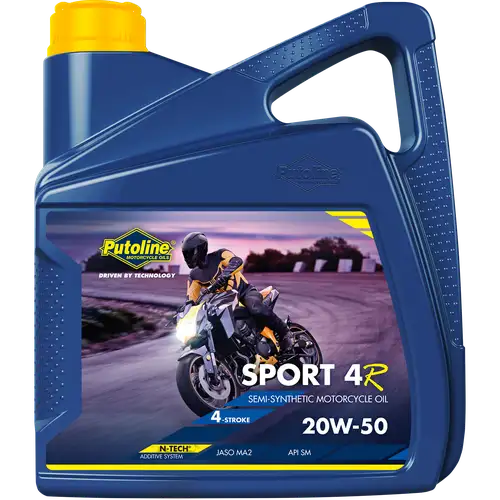 Putoline Sport 4R 20W-50 Advanced Semi-Synthetic 4 Stroke Engine Oil 1 Litre