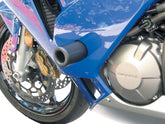 Suzuki GSX-R600 2001-2002 GSX-R750 2000-2003 BikeTek Black STP Crash Protector - Beedspeed
