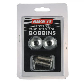 Bike It Alloy 8mm 1.25 Pitch Paddock Stand Bobbins