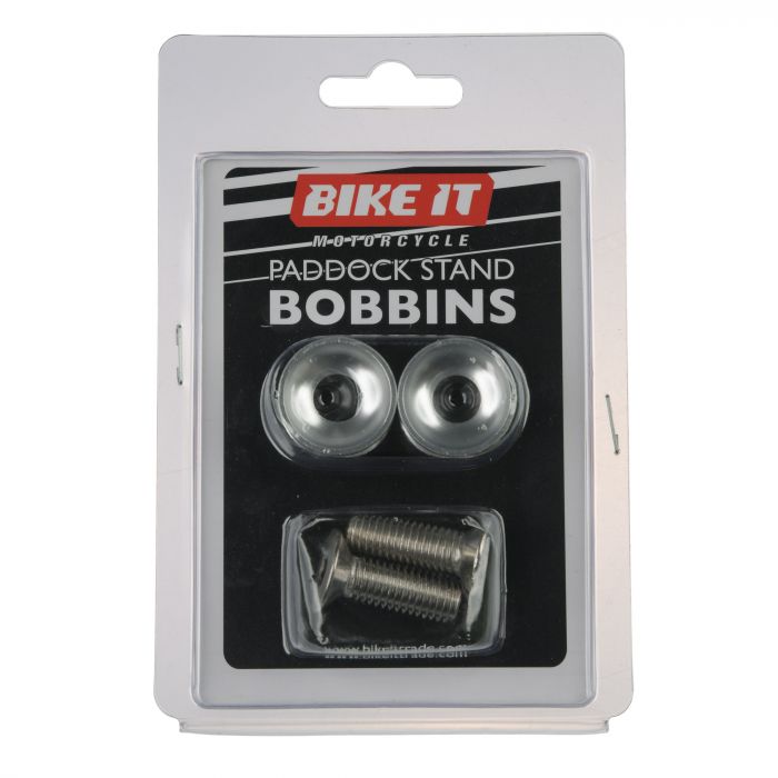 Bike It Alloy 8mm 1.25 Pitch Paddock Stand Bobbins