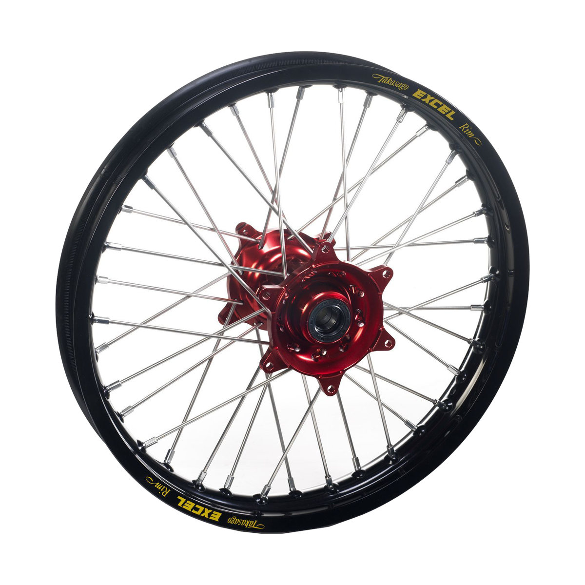 Honda CRF250 2014-2026 Rear Wheel 19x1.85 Black Rim Red Hub - Haan Wheels - Beedspeed