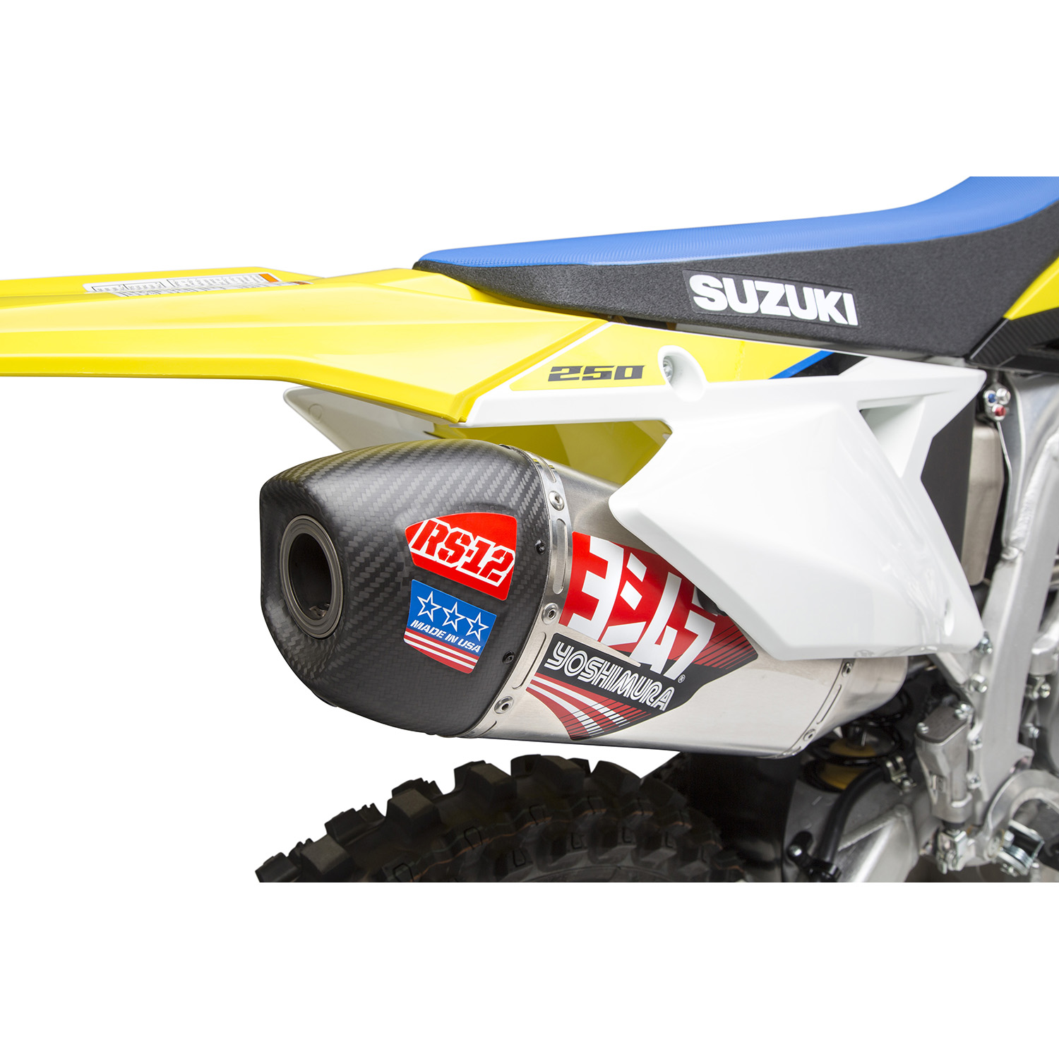 Suzuki RMZ250 2019–2024 Yoshimura RS-12 Full Exhaust System