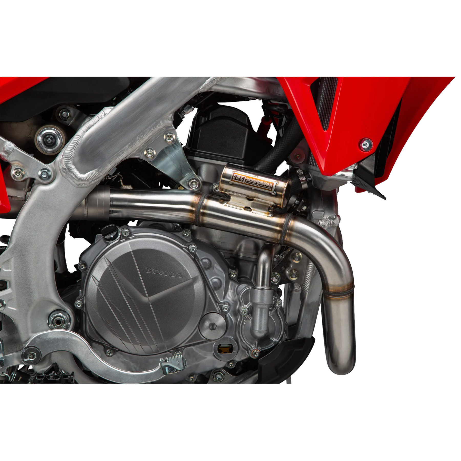 Honda CRF450R 2021–2024 Yoshimura RS-12 Full Exhaust System Stainless Steel