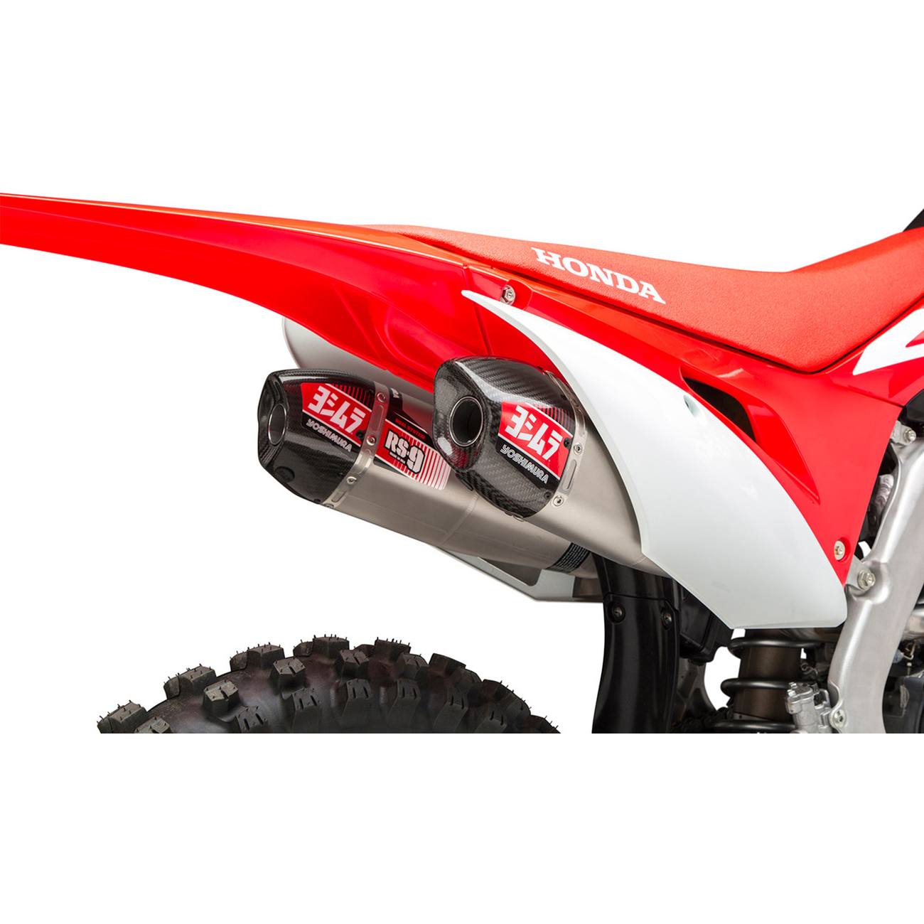 Honda CRF250R / RX 2018–2021 Yoshimura RS-9T Full Exhaust System Stainless Steel