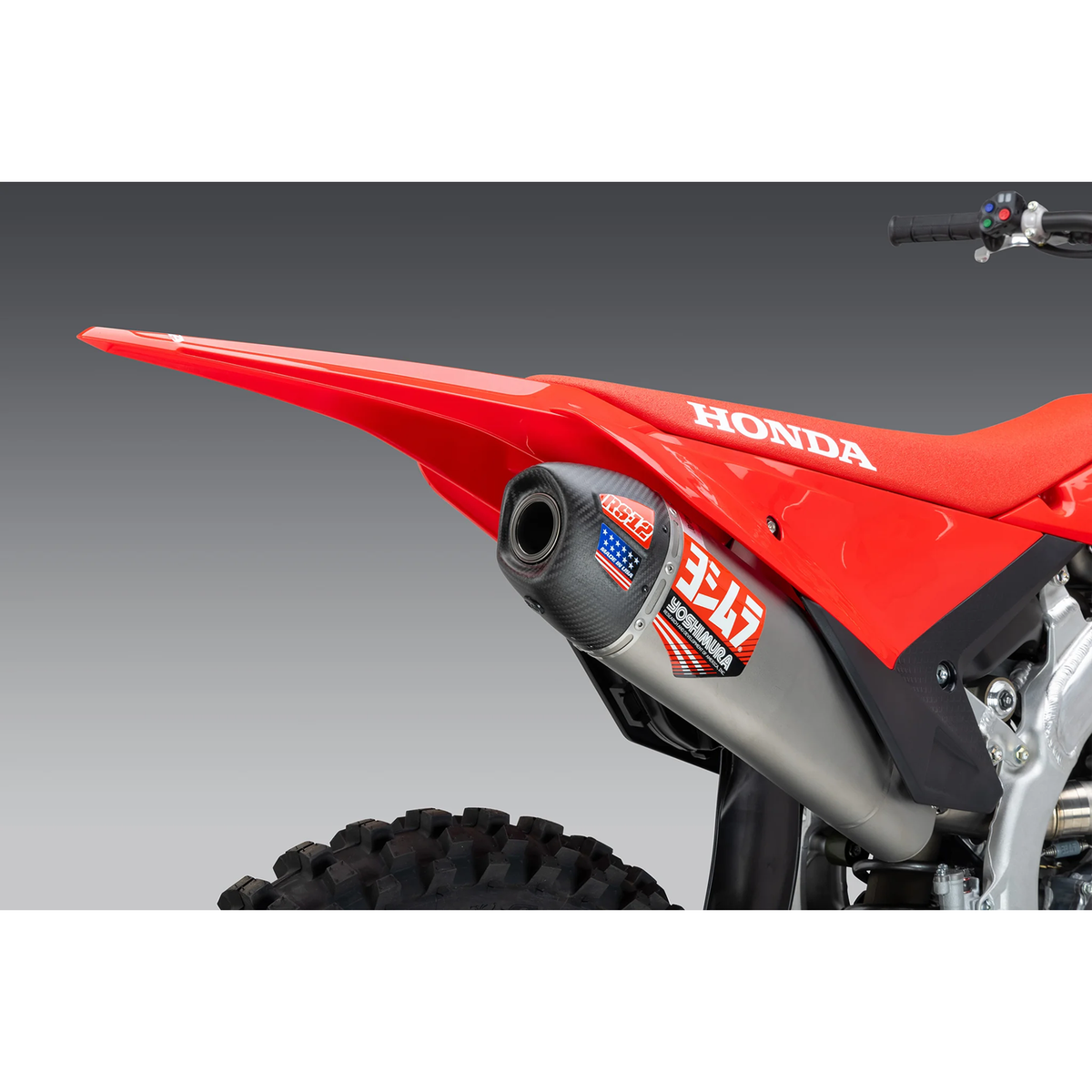 Honda CRF250R 2025 Yoshimura RS-12 Full Exhaust System Titanium